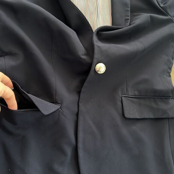 Tommy Hilfiger Blazer Business Jacket with Flattering Fit and Single-Button Sz-8 - Picture 15 of 15